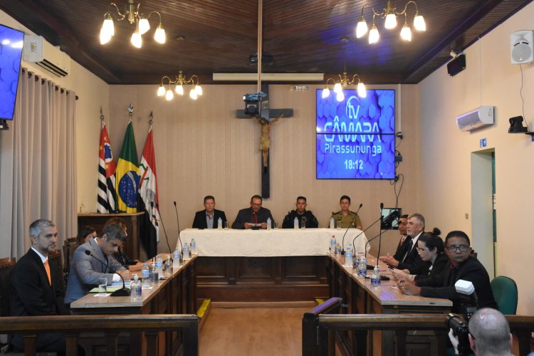Ato solene de entrega do título Guarda Civil Municipal do Ano - 24/02/2025